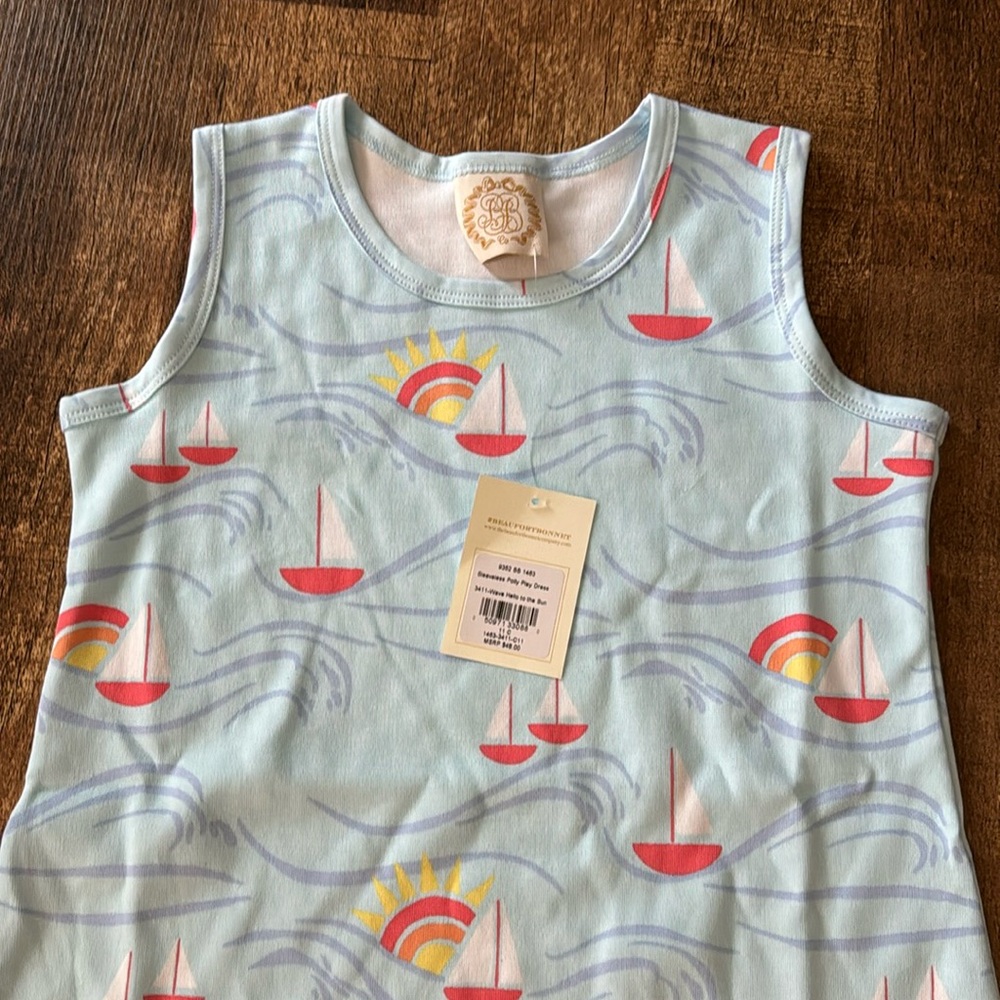 Sleeveless Poly Play Dress